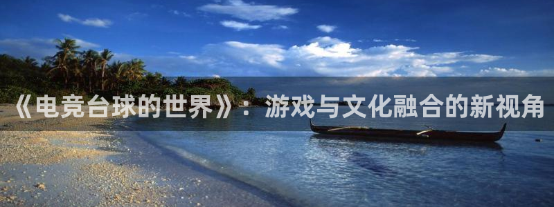 泛亚电竞是什么意思：《电竞台球的世界》：游戏与文化融合的新视角